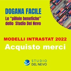 Videocorso - Modelli Intrastat 2022: Acquisto merci