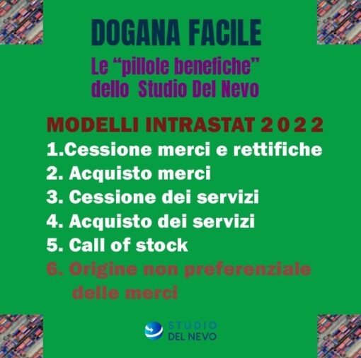 Corso completo sui Modelli Intrastat 2022