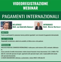 Videoregistrazione Webinar: Pagamenti Internazionali